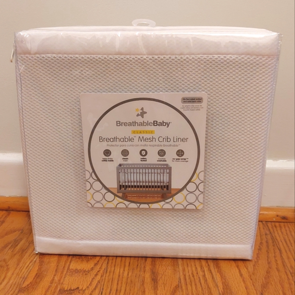 BreathableBaby Mesh Crib Liner